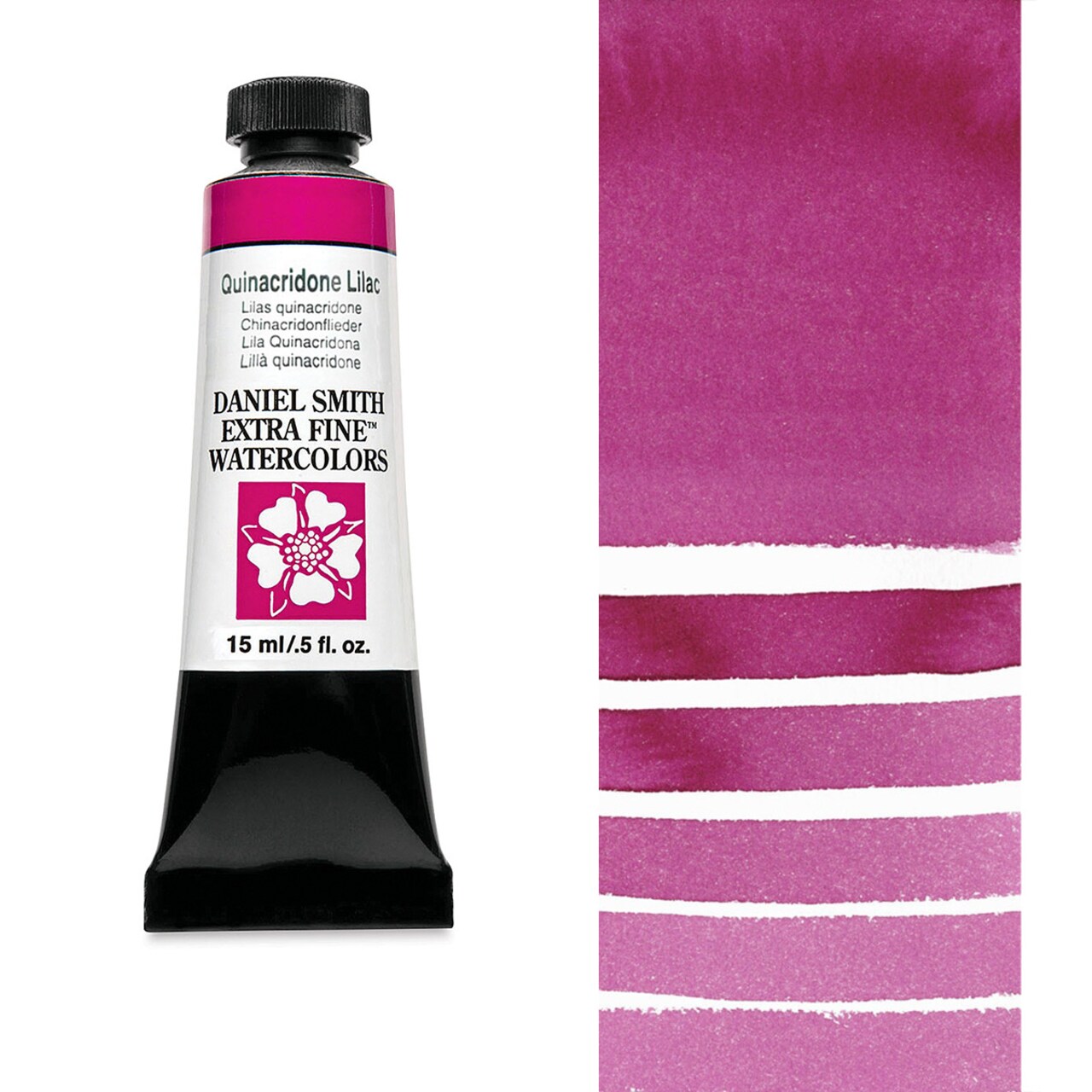 Daniel Smith Extra Fine Watercolors - Quinacridone Lilac, 5 ml Tube